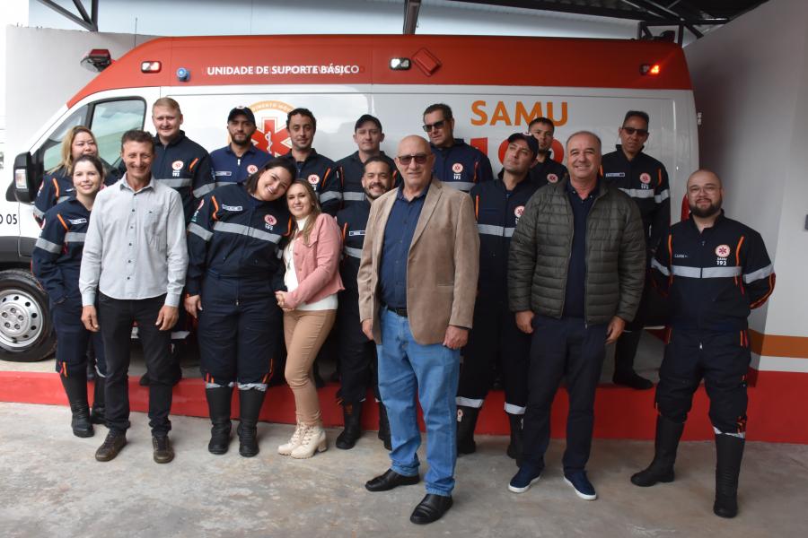 Inauguração SAMU em Laranjeiras